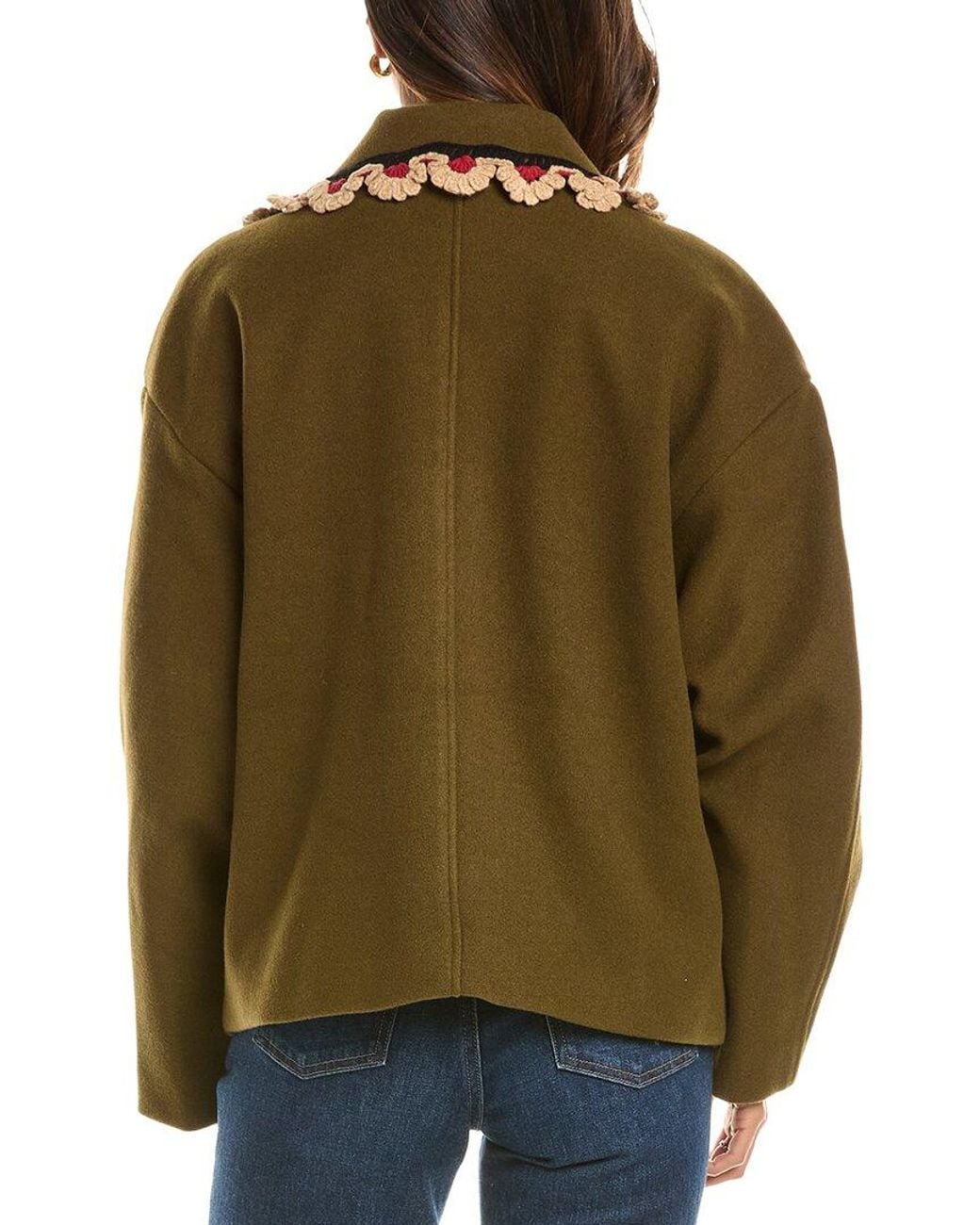 NVLT Green Cropped Jacket