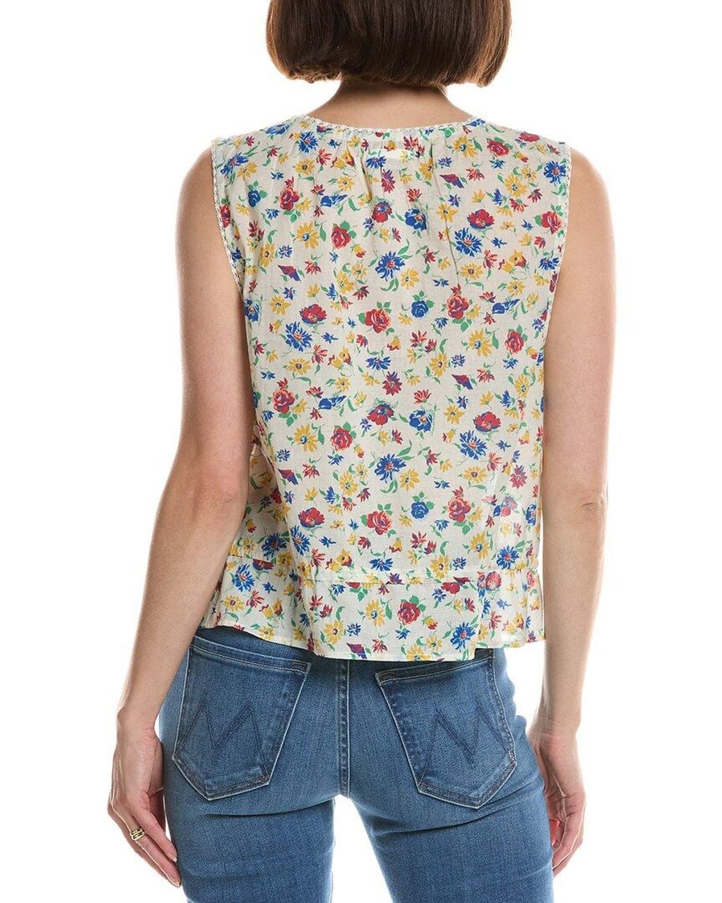 Mother Blue The Love Letter Top