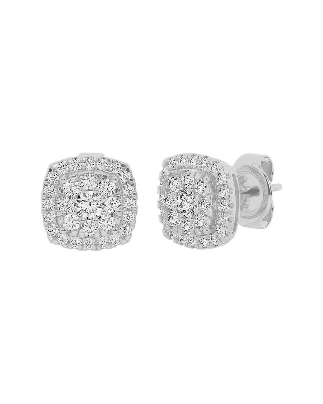 Lab Grown Diamonds Gray 14K 1.00 Ct. Tw. Lab-Grown Diamond Studs