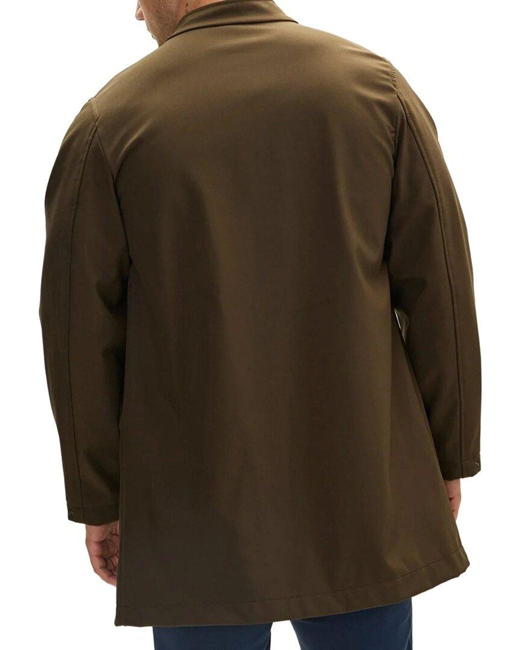 Ron Tomson Brown Raincoat for men