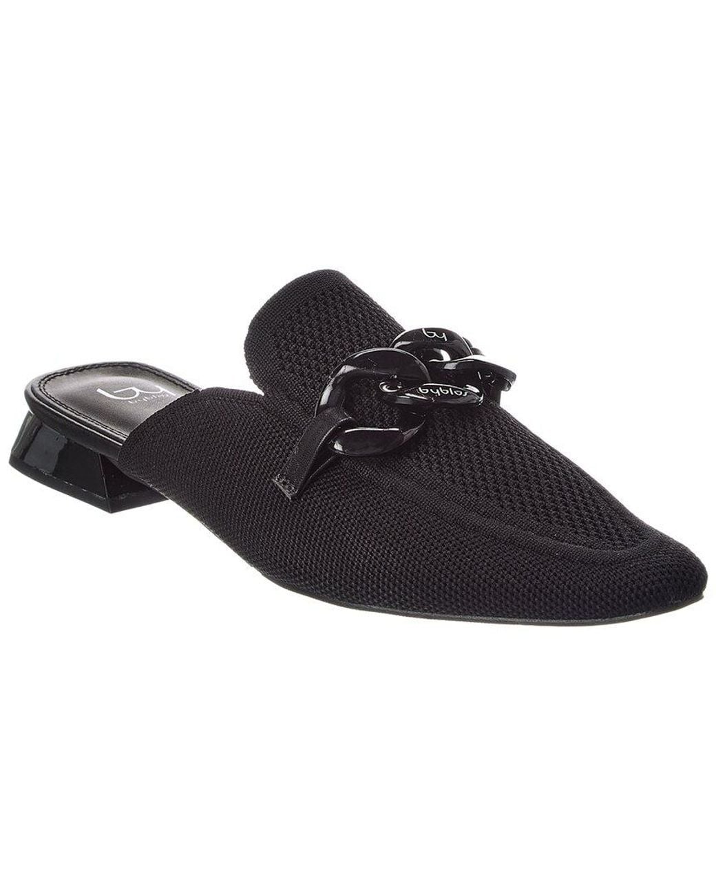 Byblos Black Bernis Mule