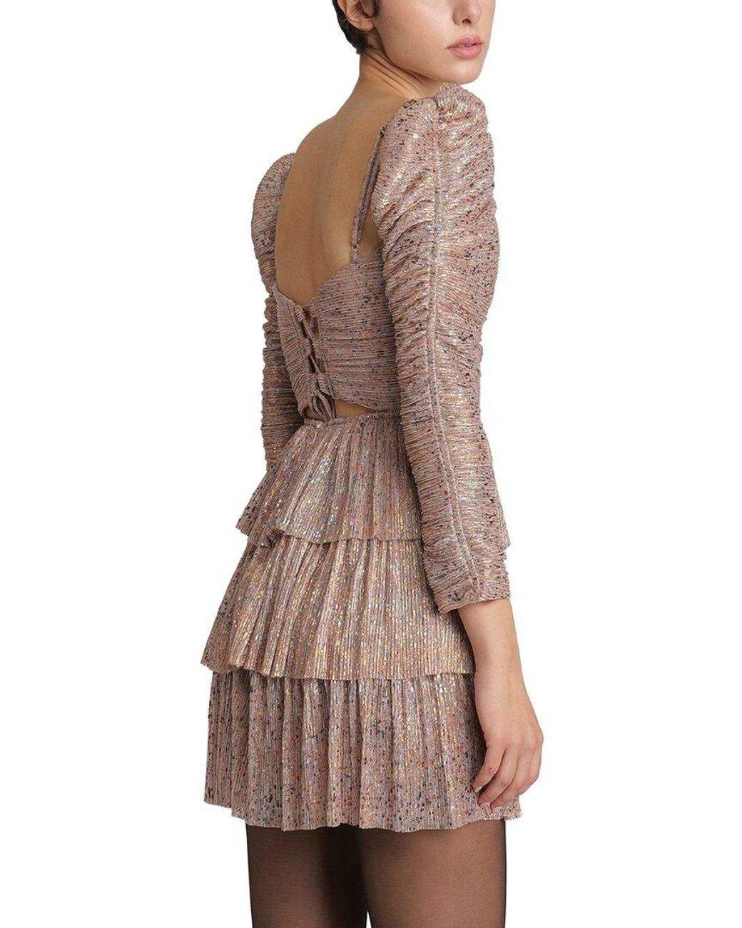 Sabina Musayev Brown Layla Mini Dress