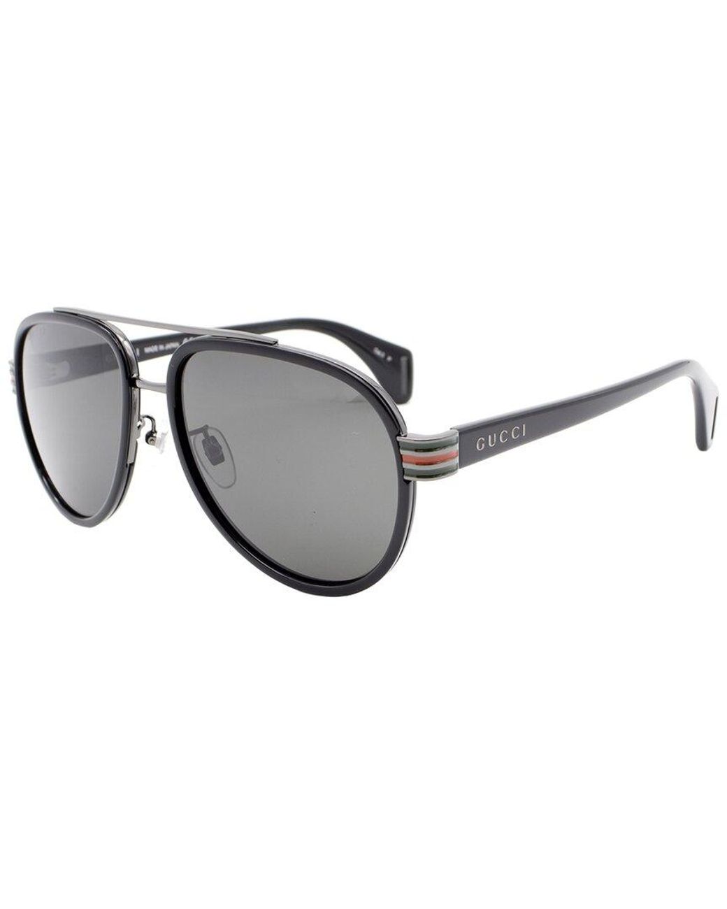 ægtefælle Brise skal Gucci GG0447S 58mm Polarized Sunglasses in Gray for Men | Lyst