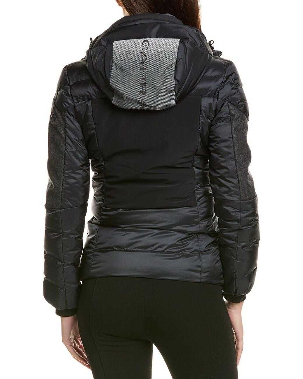 Capranea Black Ela Wool-Blend Jacket