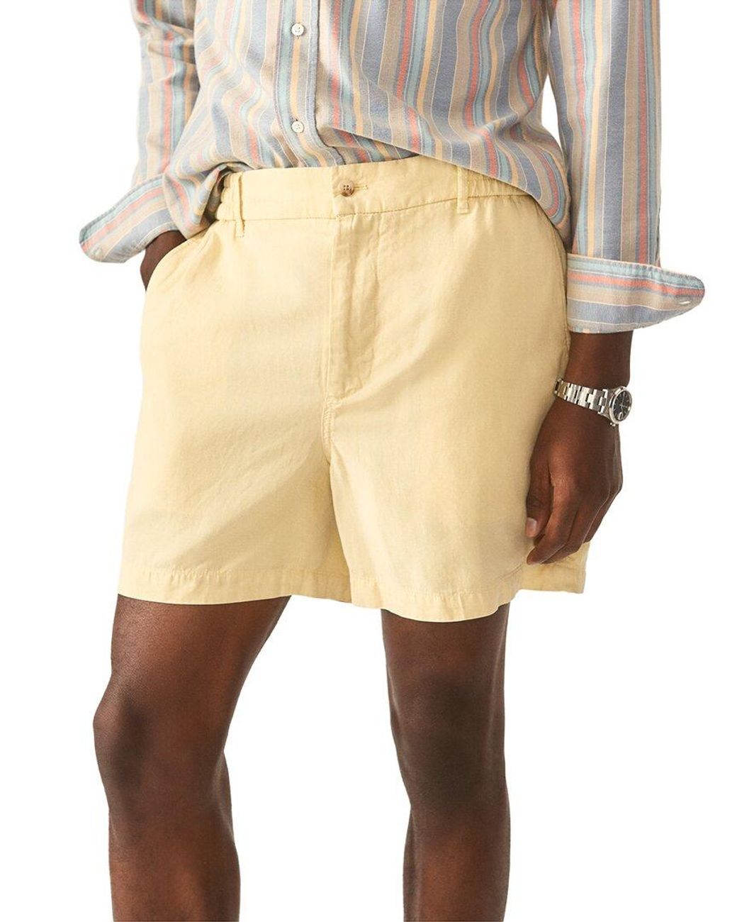 J.McLaughlin Natural Bay Short for men