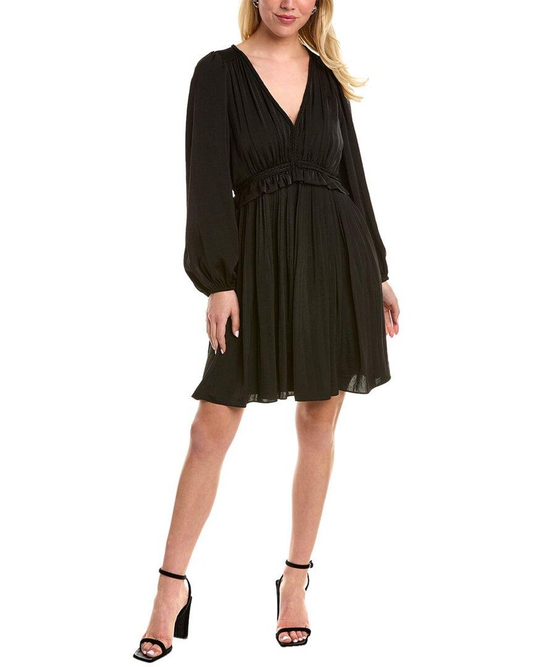 Kobi Halperin Alexis Mini Dress in Black | Lyst