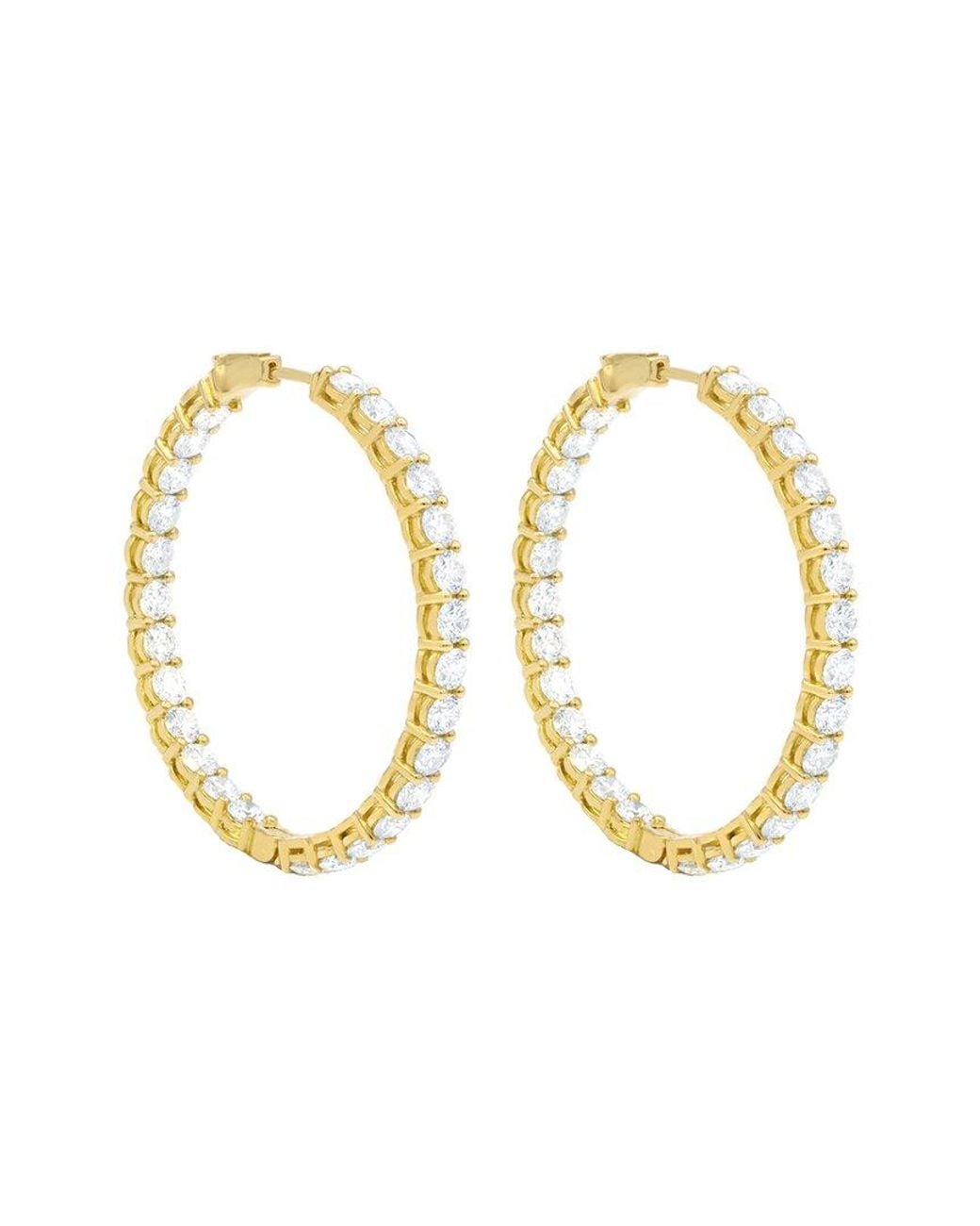 Diana M Metallic Fine Jewelry 18k 1.3 Ct. Tw. Diamond Earrings