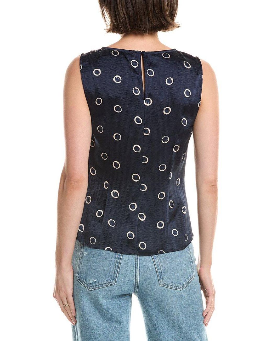 Rebecca Taylor Blue Tank Top