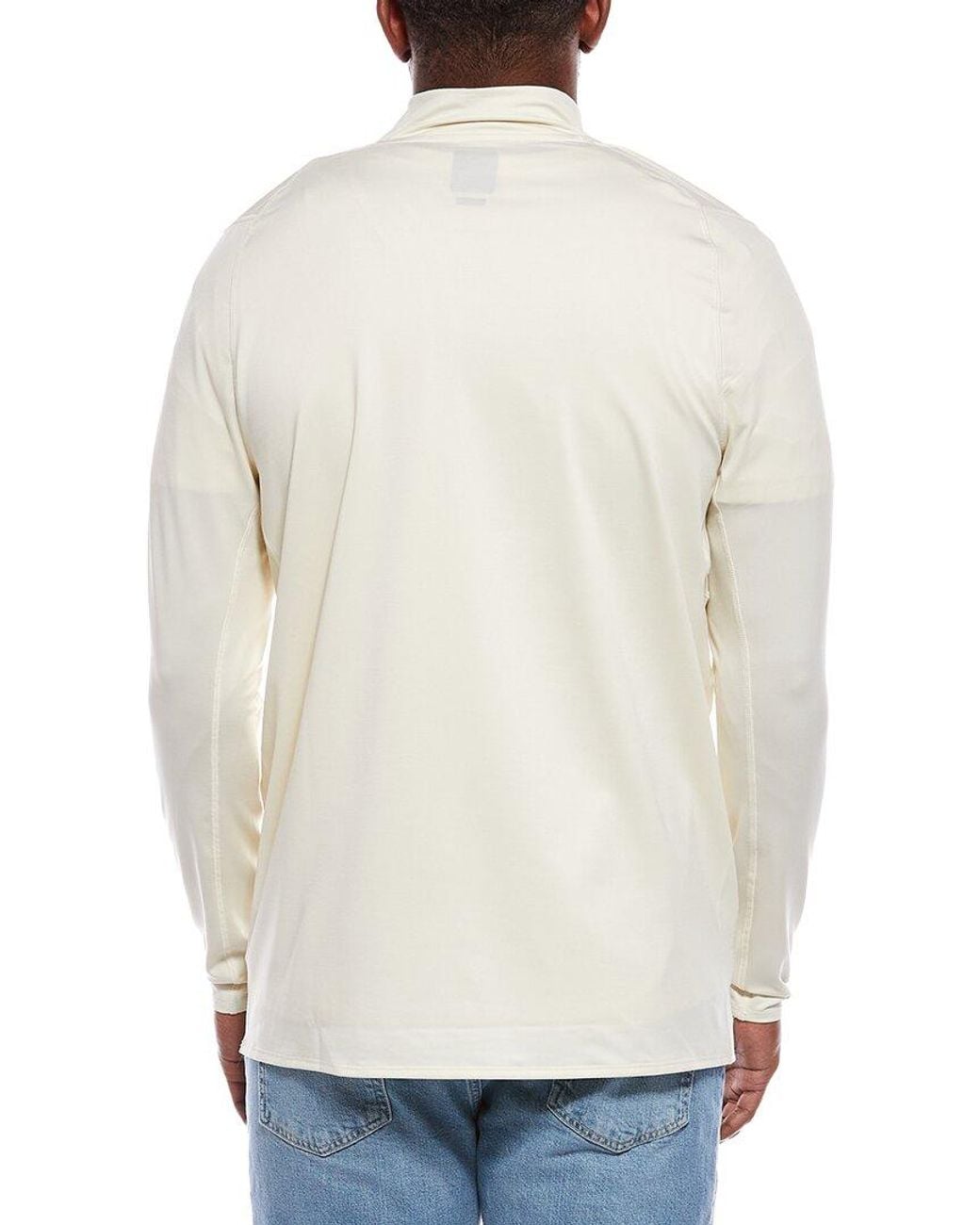 Oakley White Gravity Range 1-4-Zip Pullover for men