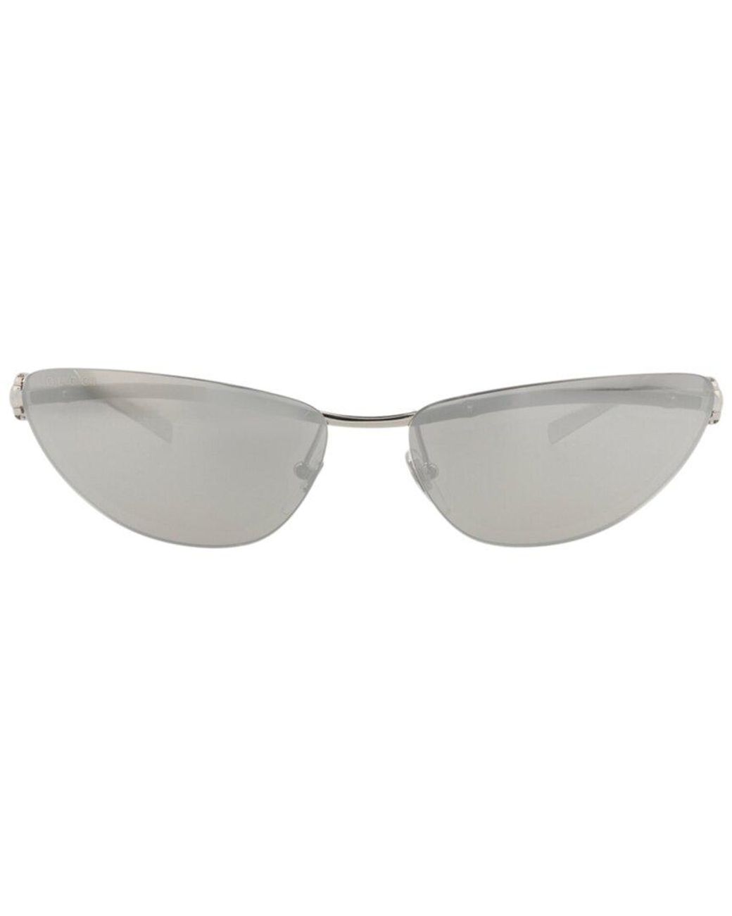 Gucci White Gg1701S 61Mm Sunglasses