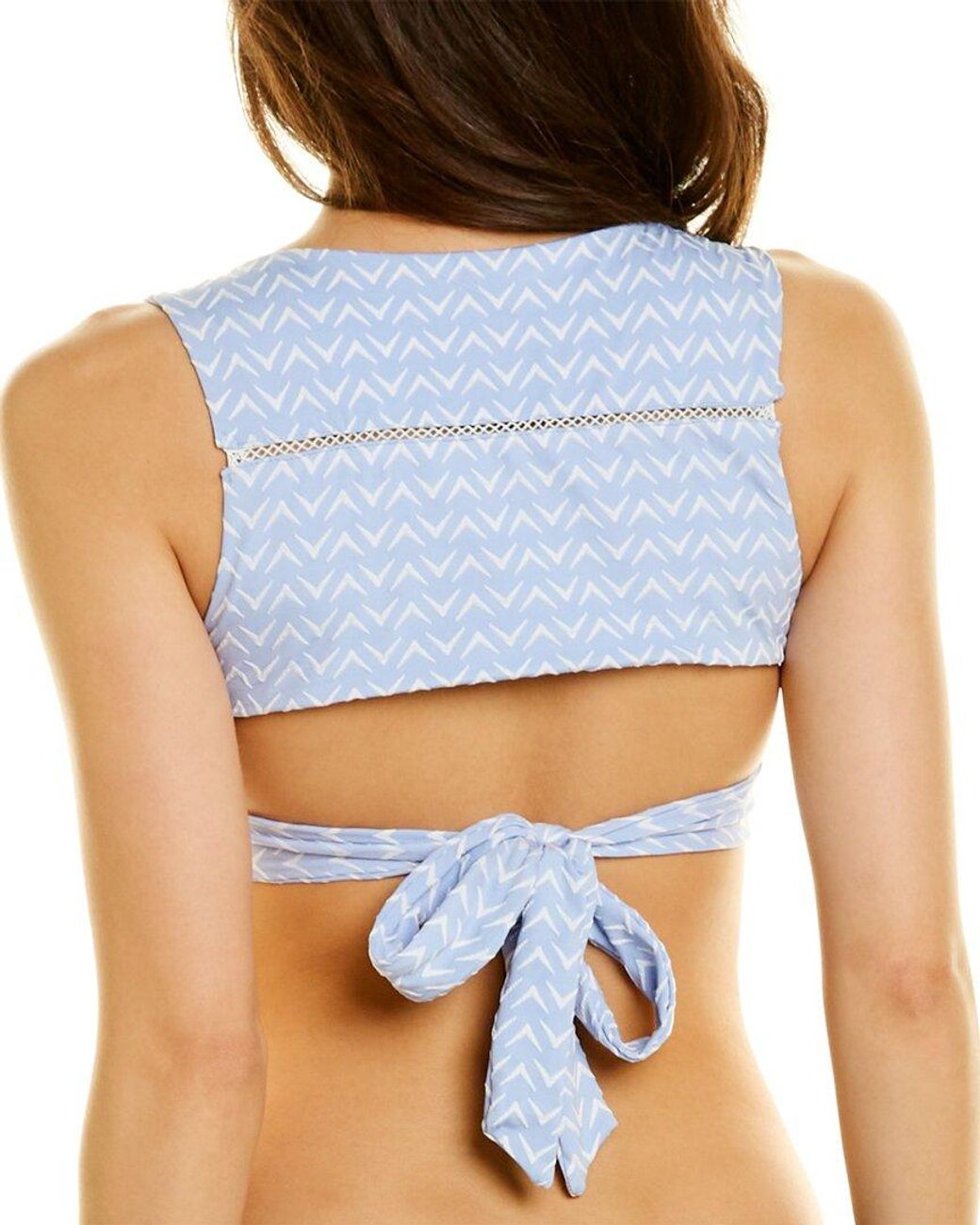 Revel Rey Blue Nellie Bikini Top