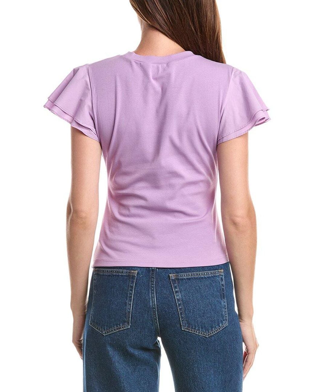 ANNA KAY Purple Cecilia Top