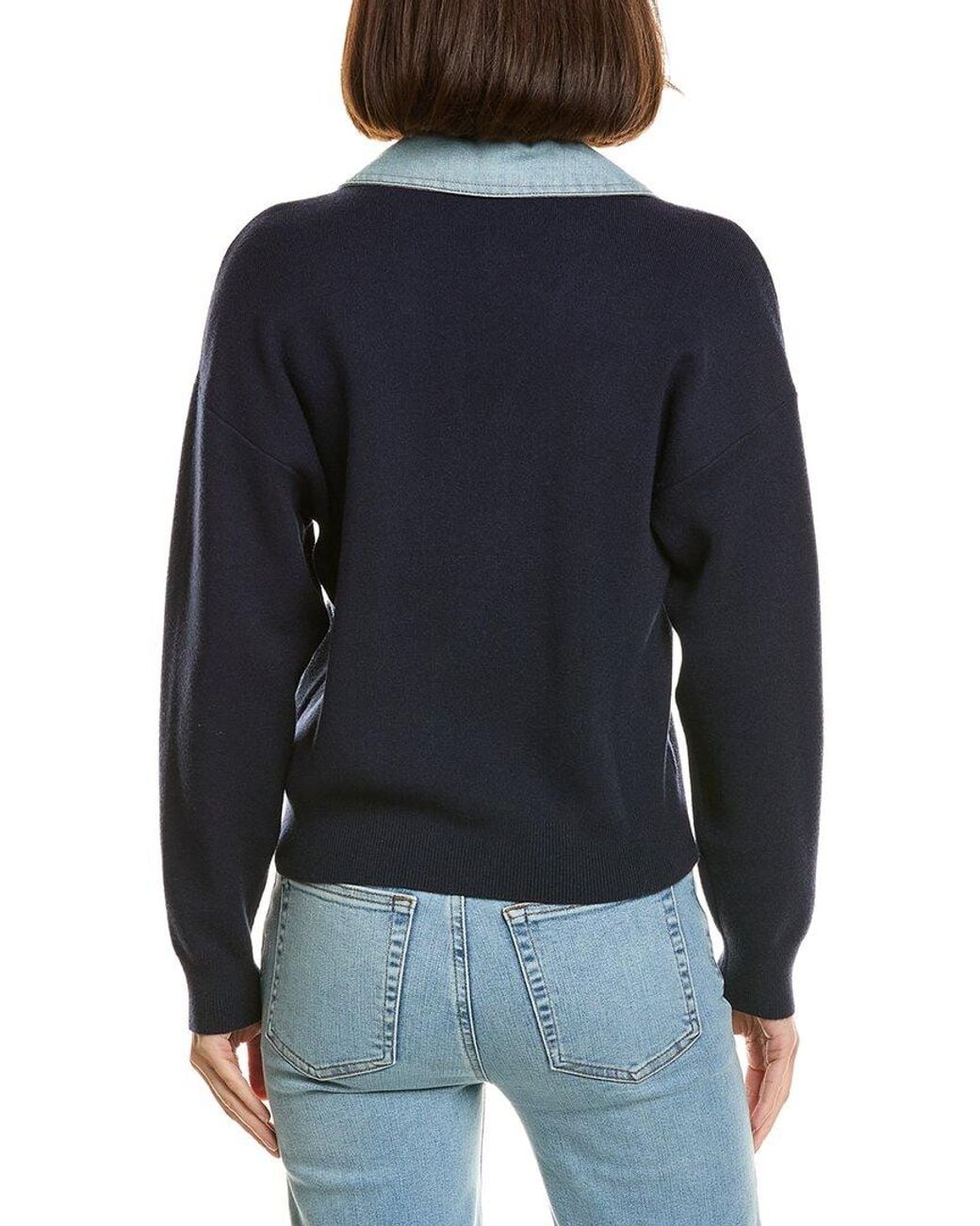 Nanette Lepore Blue Pullover