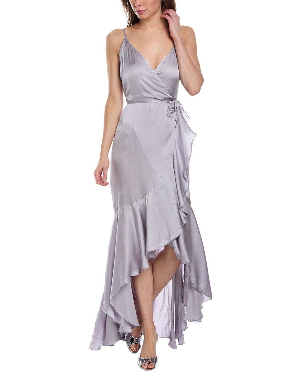 Walker & Wade Purple Walker&Wade Nadia Maxi Wrap Dress