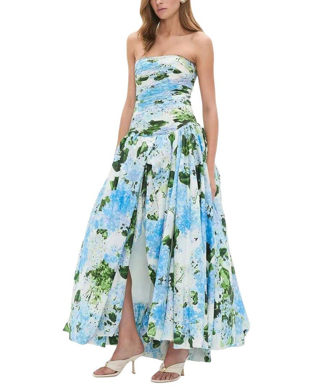 Emma way Blue Maxi Dress