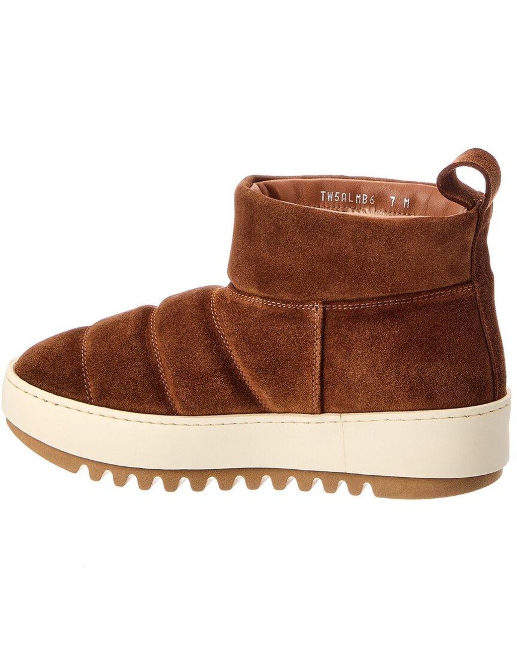 Aquatalia Brown Alcee Mini Suede Boot