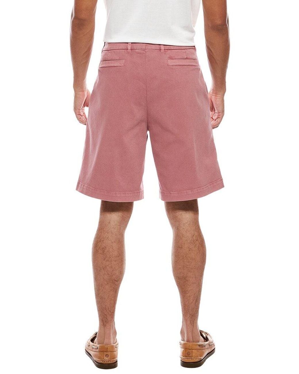 Brunello Cucinelli Red Denim Short for men