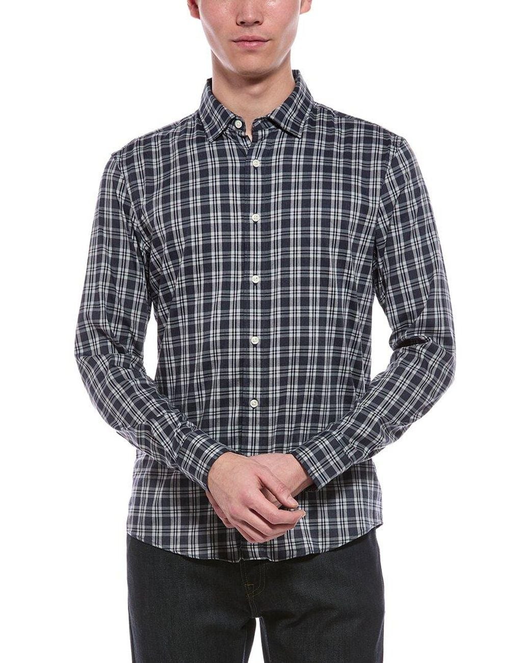 Faherty Brand Blue The Movement Shirt for men
