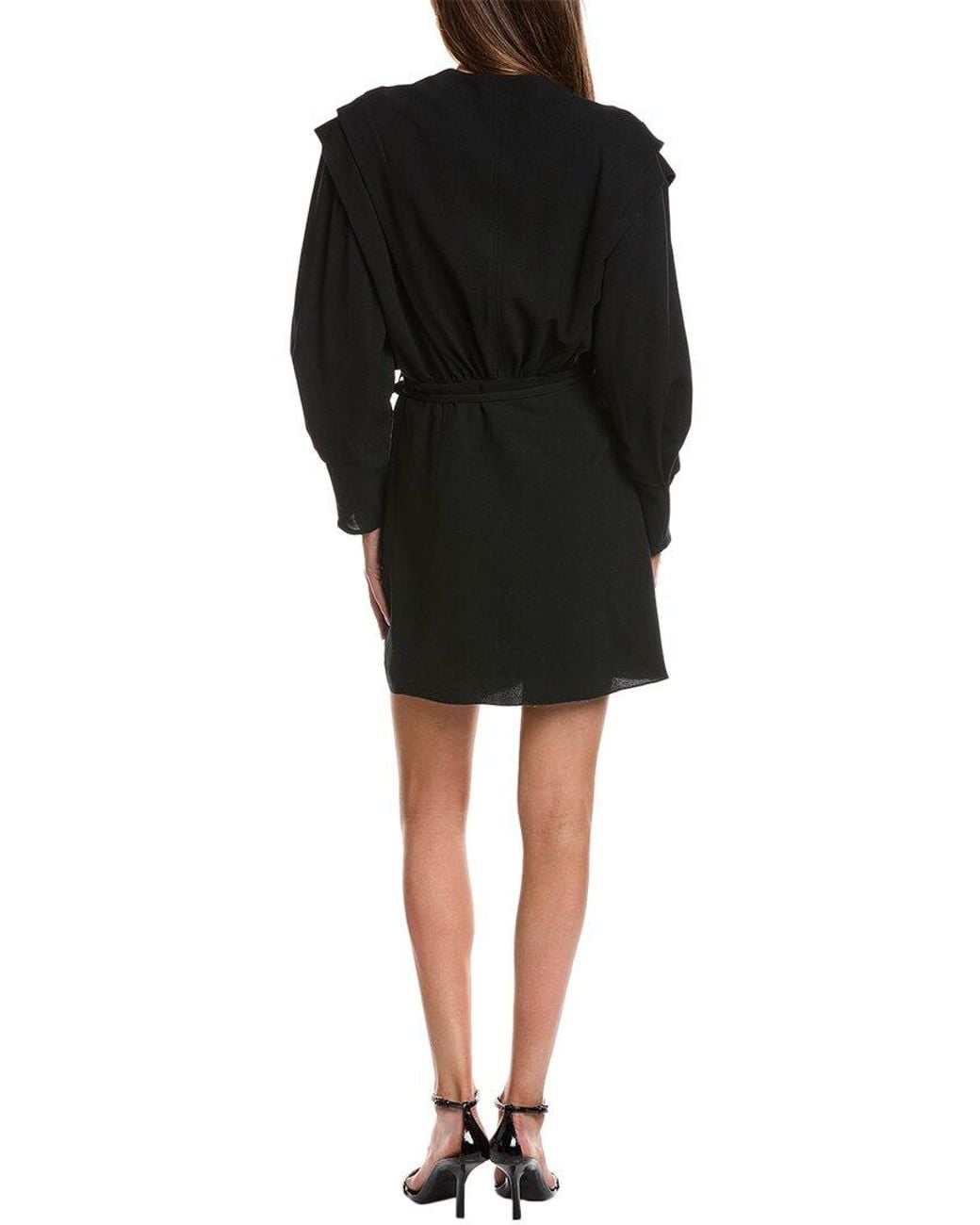 IRO Black Rixton Mini Dress