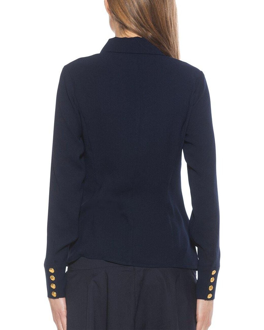 Alexia Admor Blue Leland Shirt