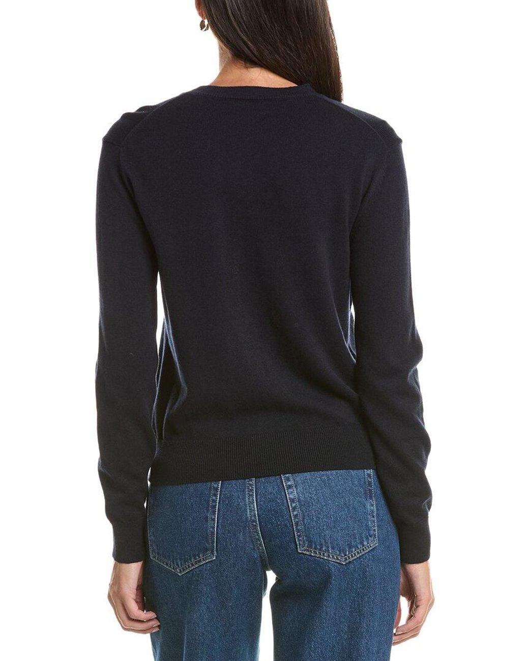 DL1961 Blue Brinn Cashmere-Blend Cardigan