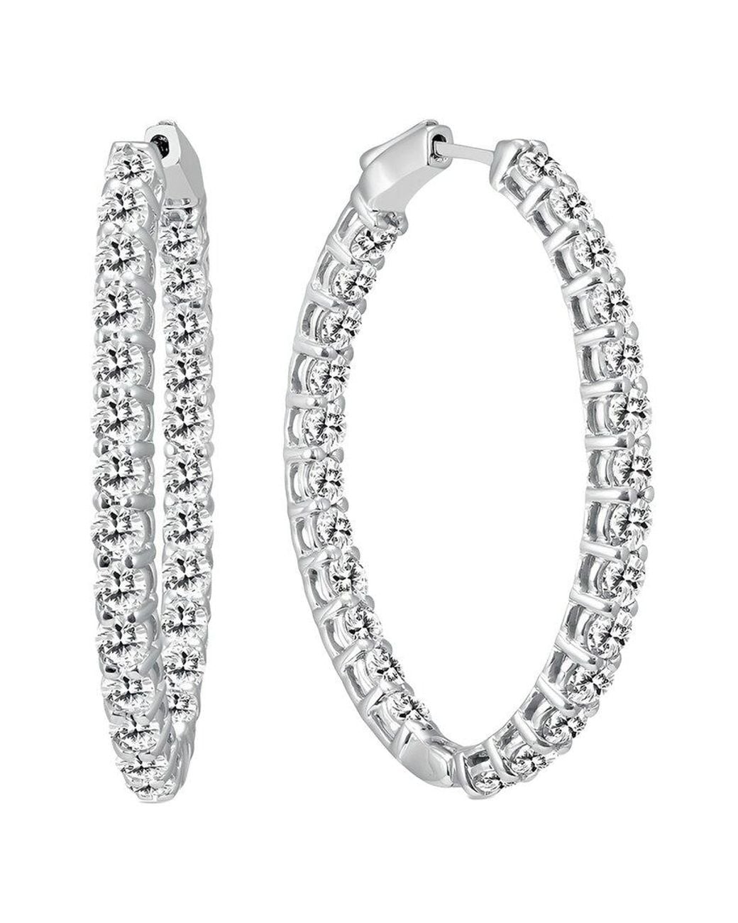 Diamond Select Cuts White 14K 5.00 Ct. Tw. Diamond Earrings