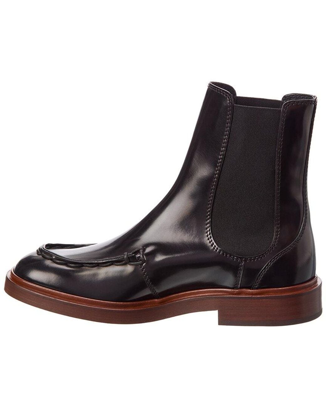 Tod's Brown Leather Boot