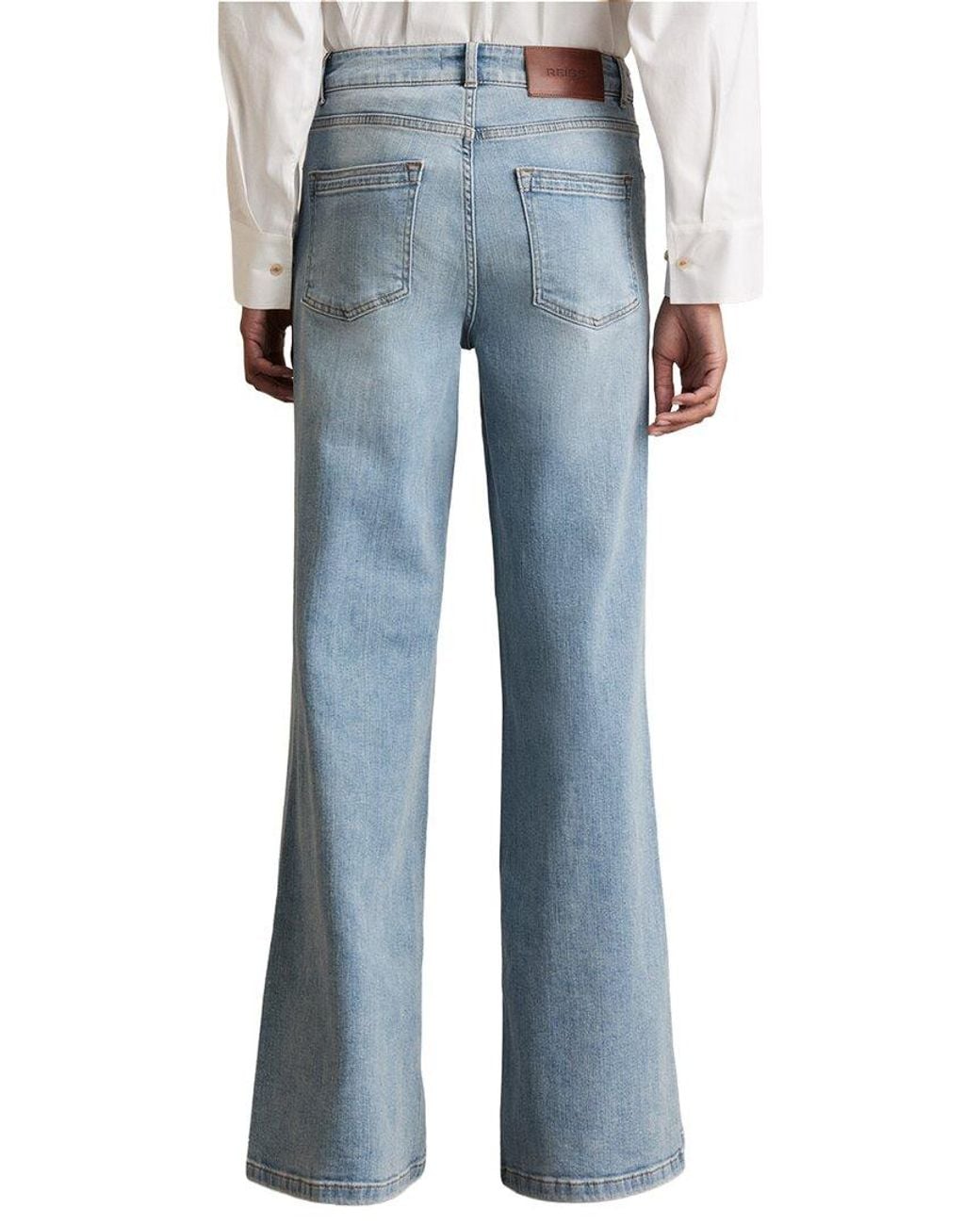 Reiss Blue Bonnie Fashion Fit Jean