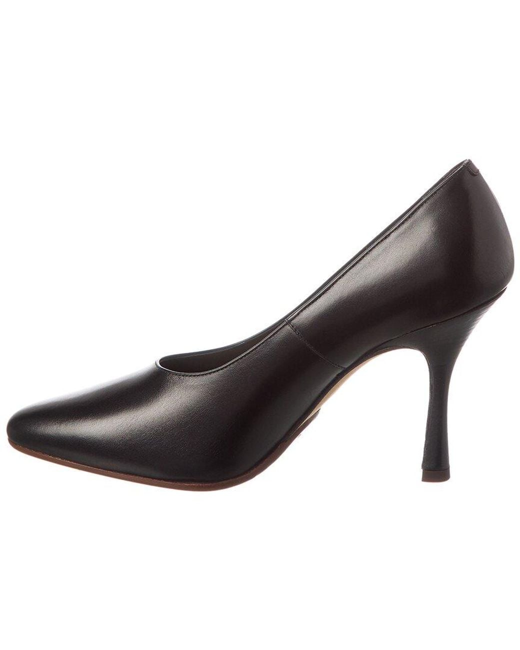 Tod's Black Leather Pump