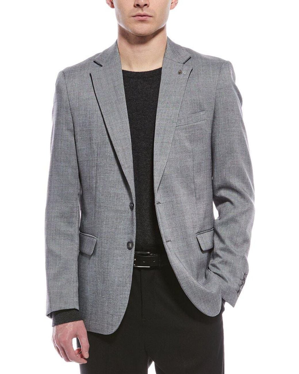 Scotch & Soda Gray Modern Fit Jacket for men