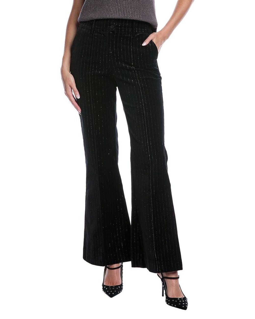 AllSaints Black Sevenh Velvet Trouser
