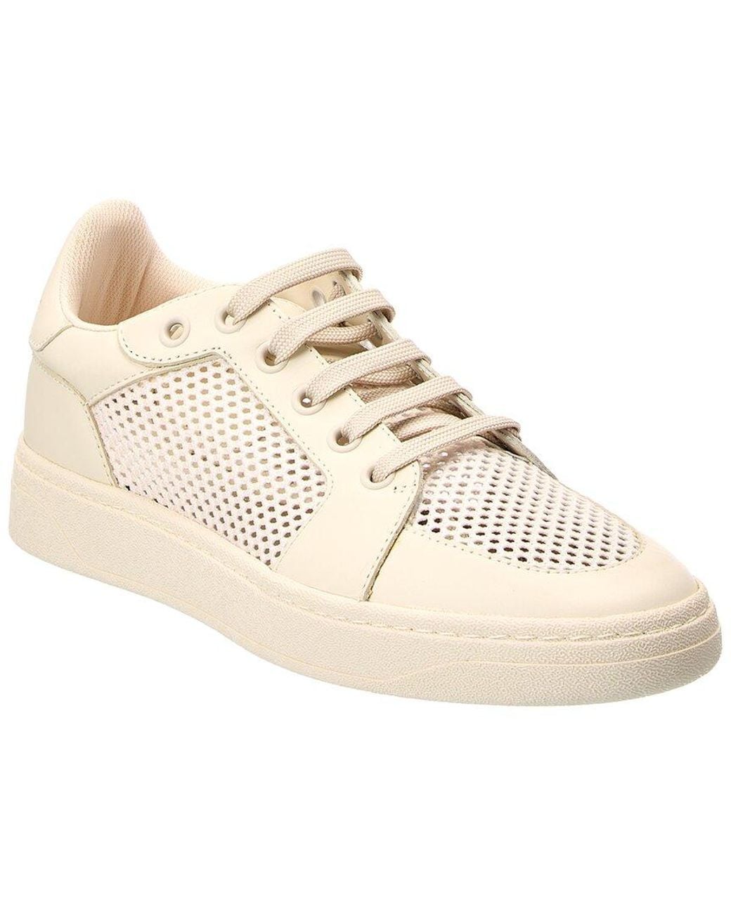 Giuseppe Zanotti Natural Gz/94 Mesh & Leather Sneaker for men