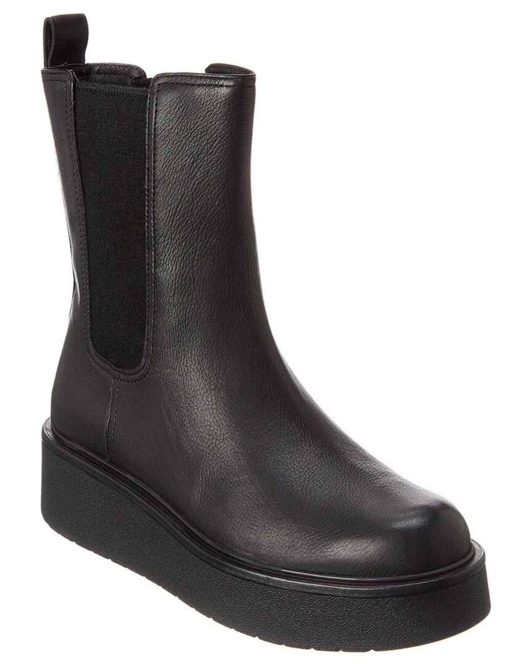 Vince Brinton Leather Boot in Black | Lyst