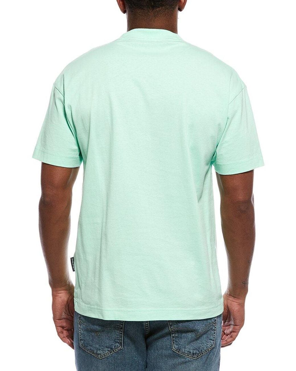 Palm Angels Green T-Shirt for men