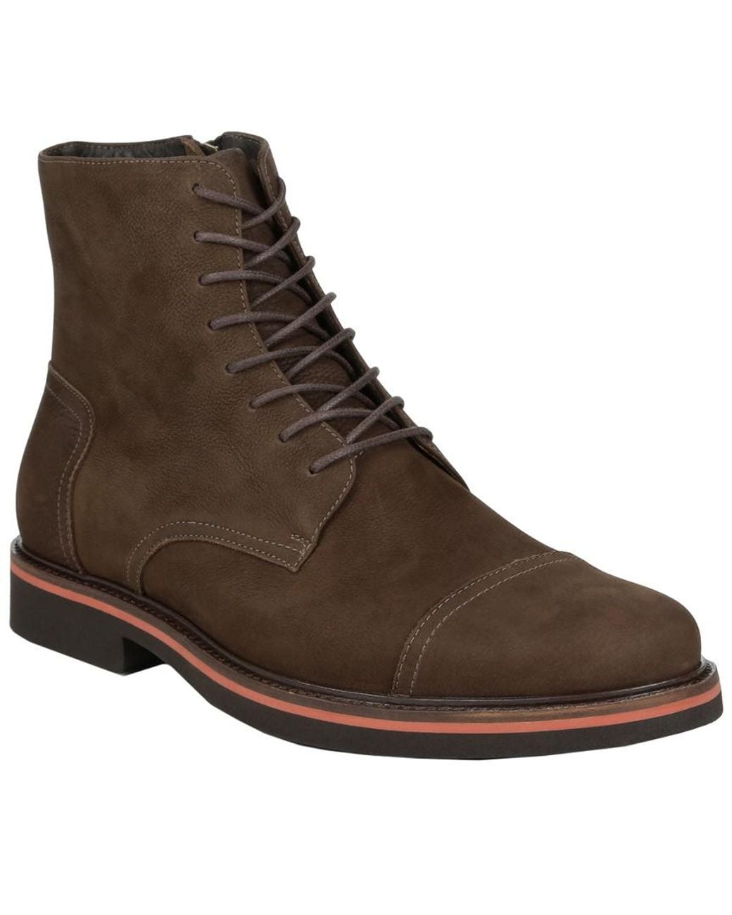 Donald J Pliner Brown Mark Leather Boot for men