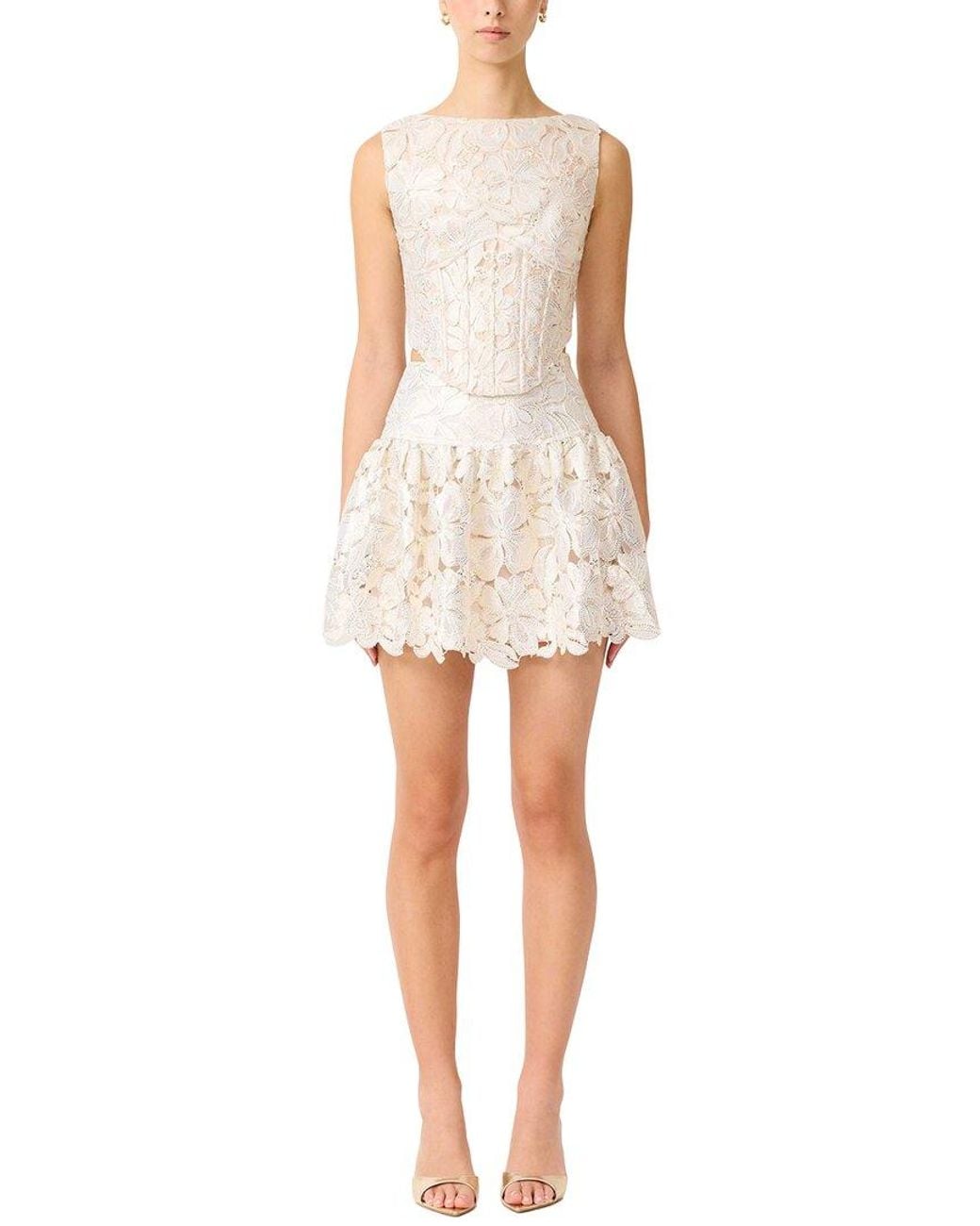 Elliatt White Nicoletta Corset Top