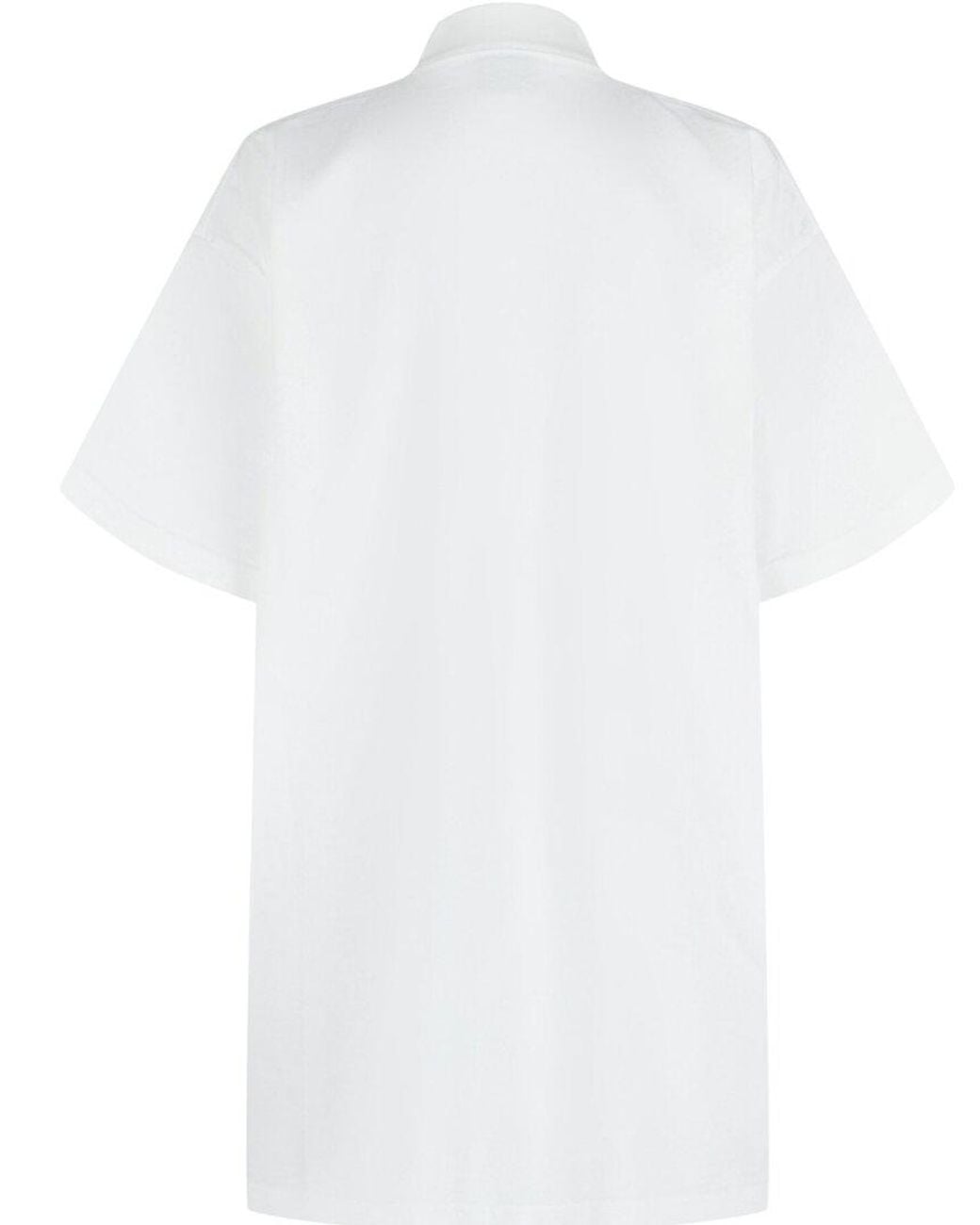 Balenciaga White Backflip Oversized T-Shirt