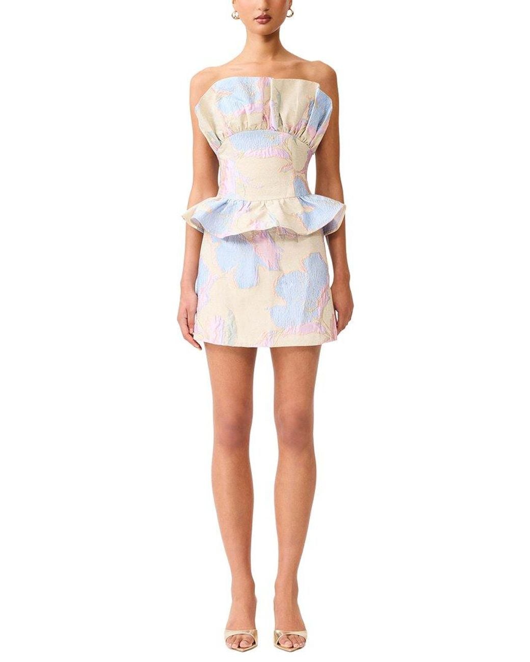 Elliatt White Marlene Ruffle Top