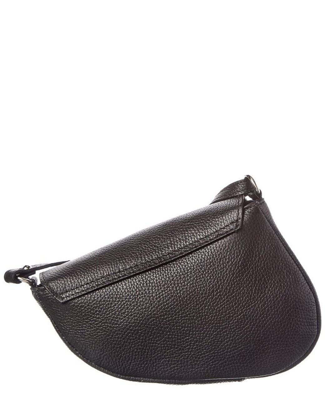 Persaman New York Brown Stella Leather Crossbody