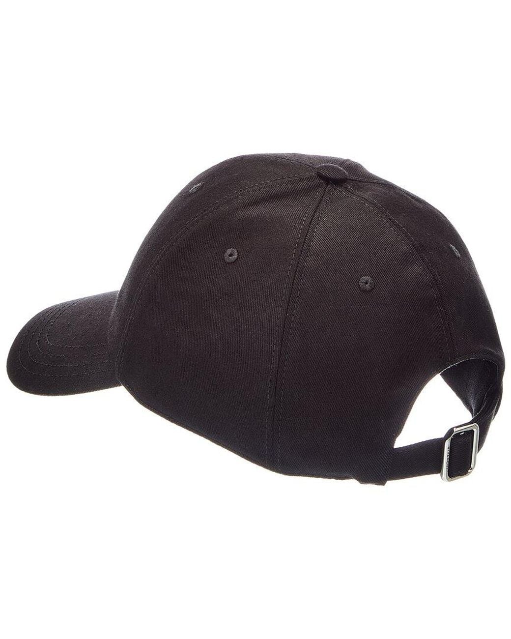 Givenchy Black Curved Cap for men