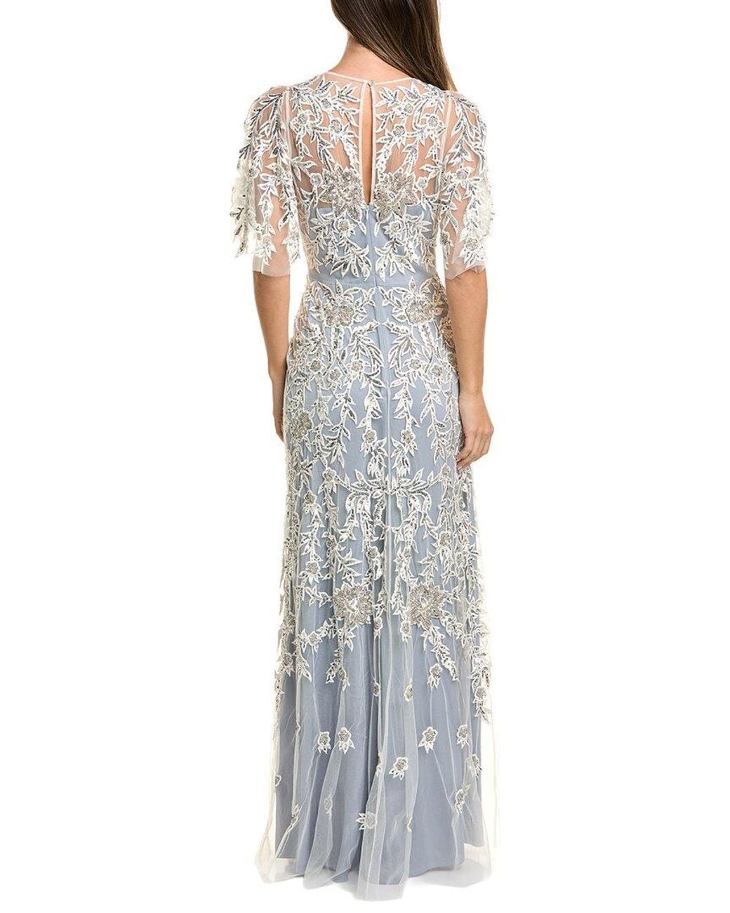Temperley London Gray Genevieve Gown