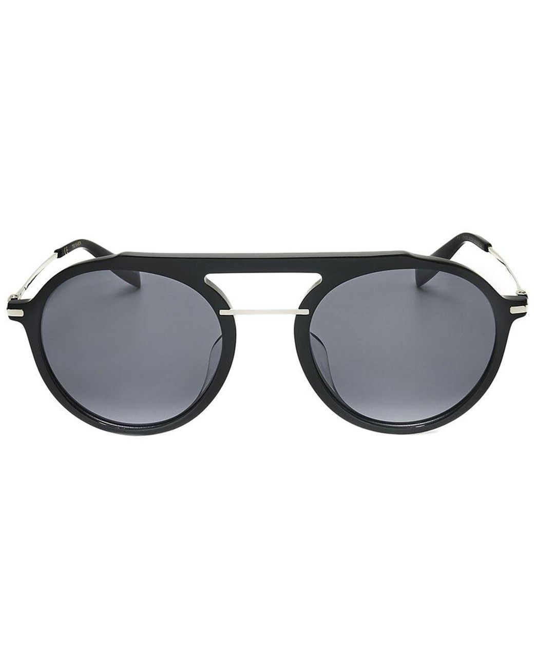 Trussardi Black Str403f 700x 53mm Sunglasses for men