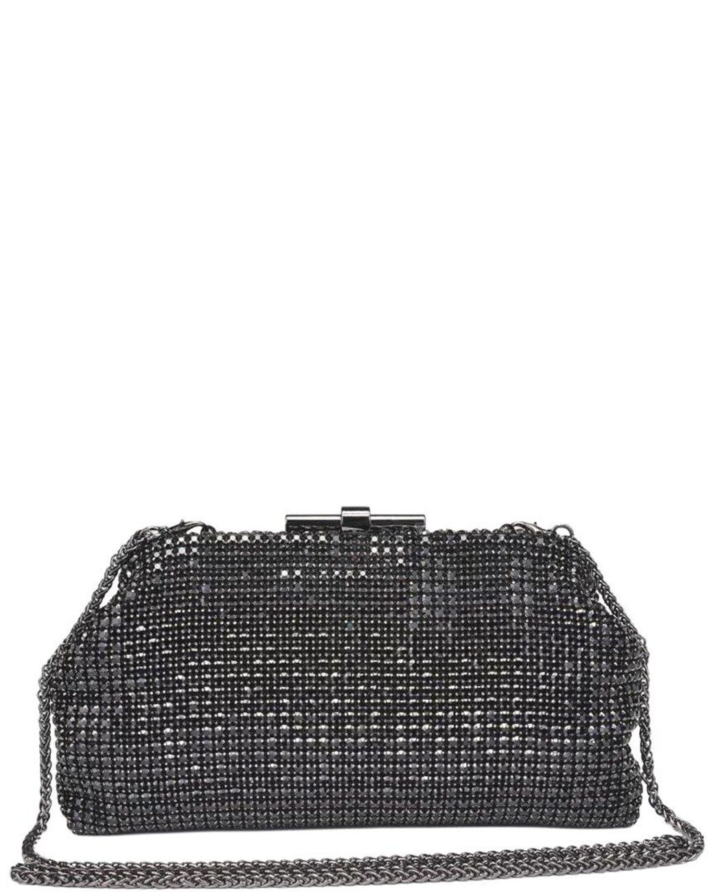Urban Expressions Black Delfina Evening Clutch