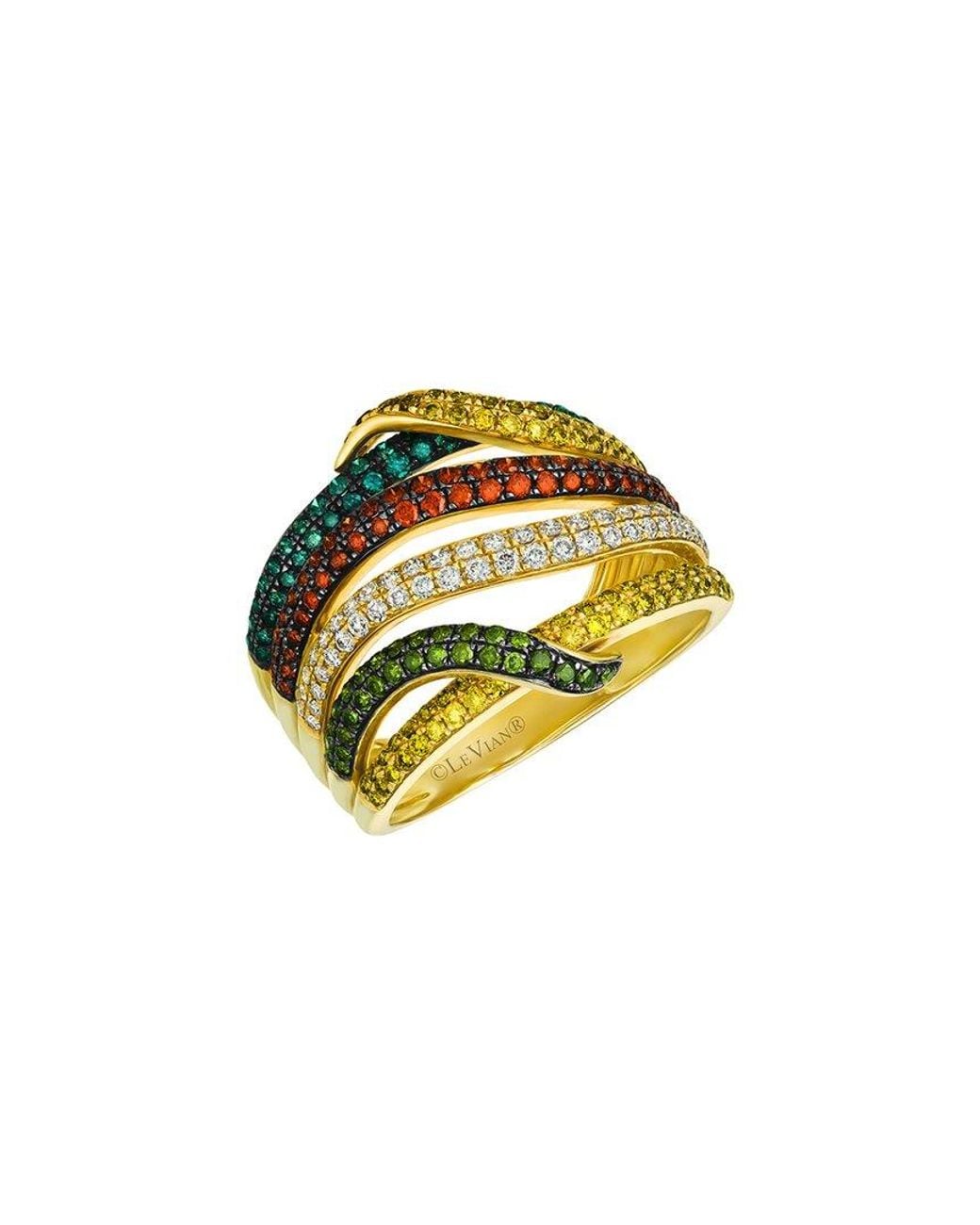 Le Vian Metallic Grand Sample Sale 14k Honey Gold 1.18 Ct. Tw. Diamond Ring