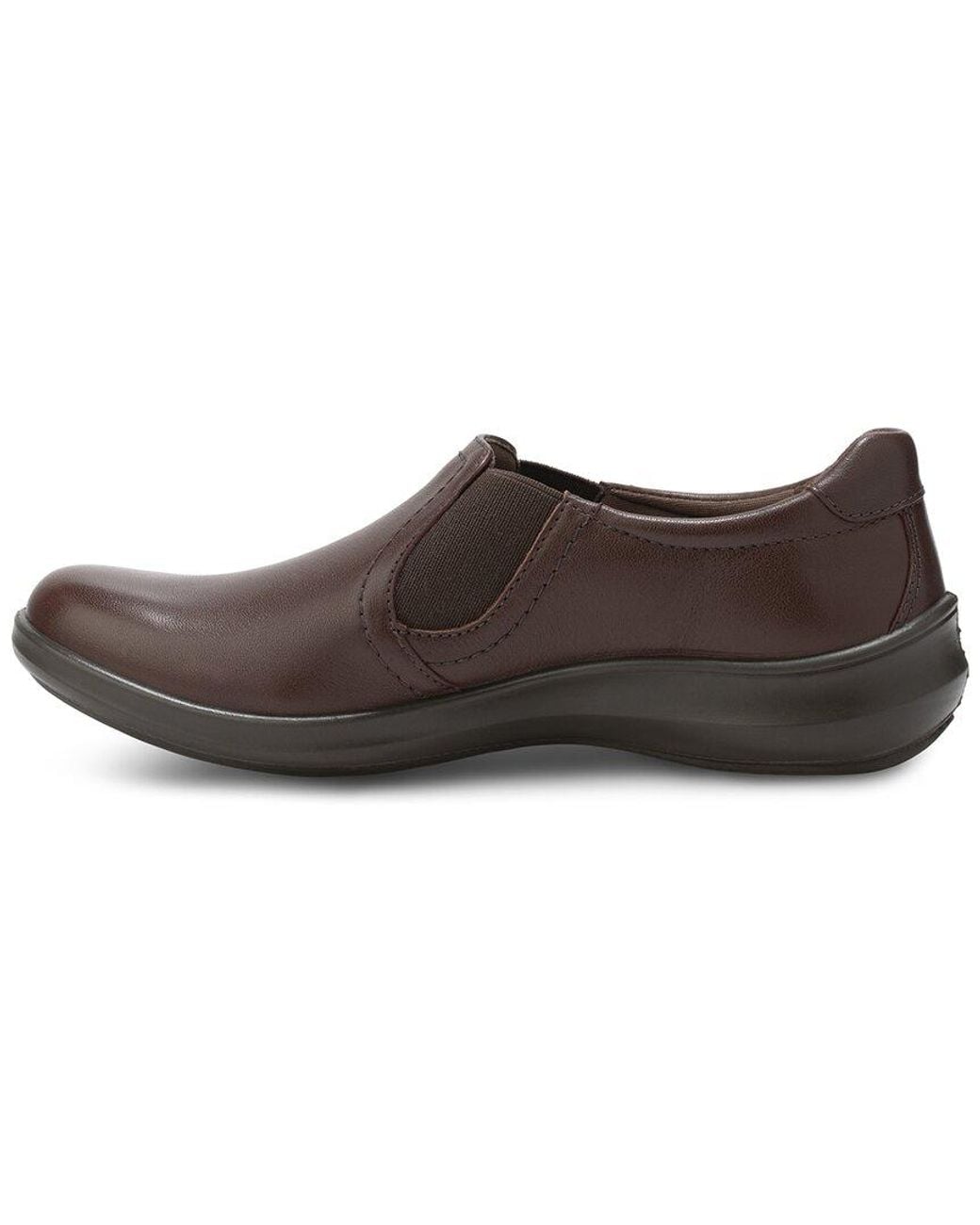 Eastland Brown Fiddle Leather Flat