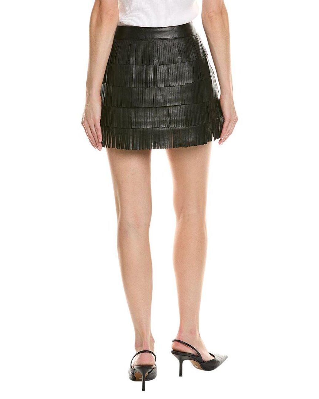 Kooples fringe skirt hotsell
