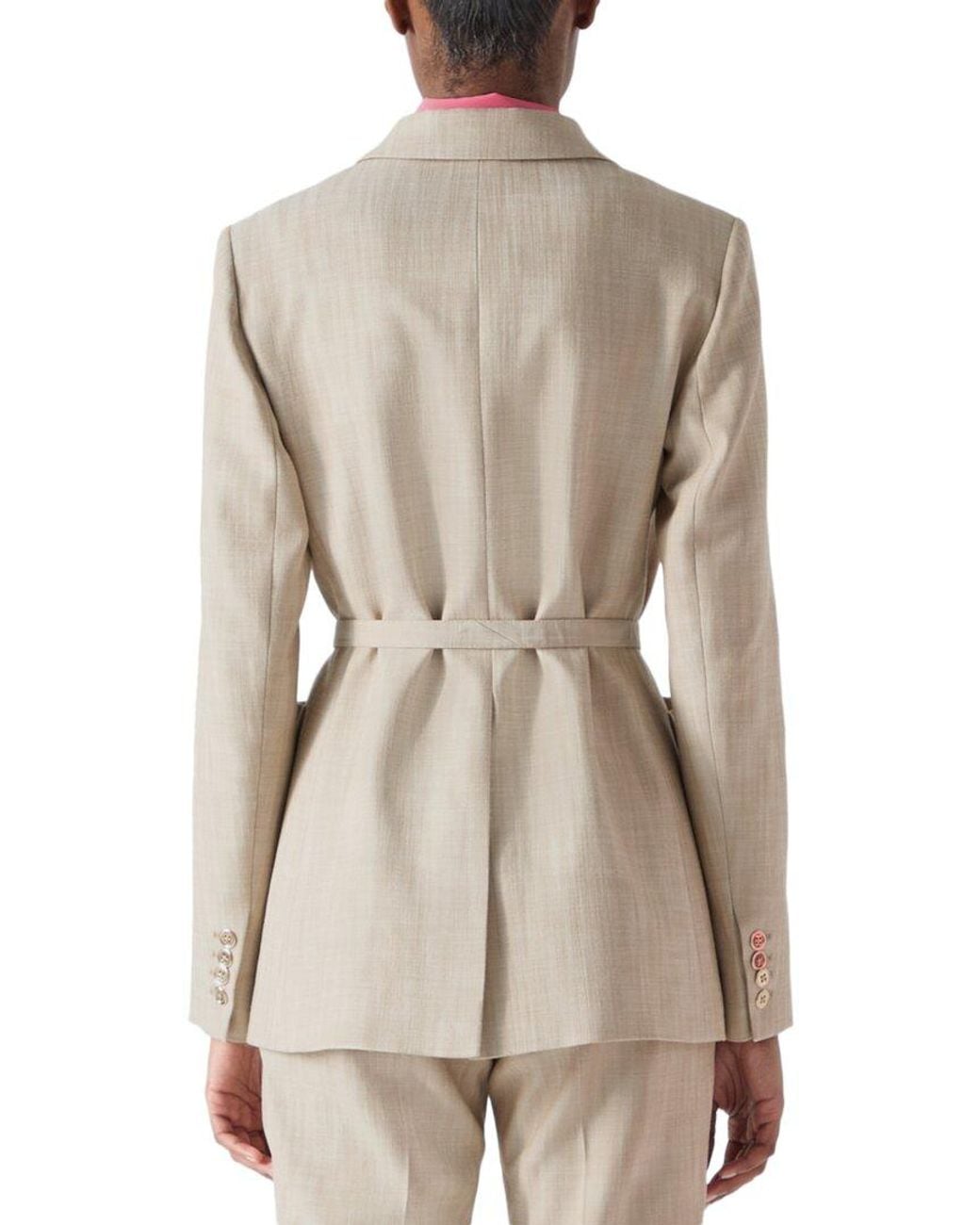 L.K.Bennett Natural Amelia Jacket