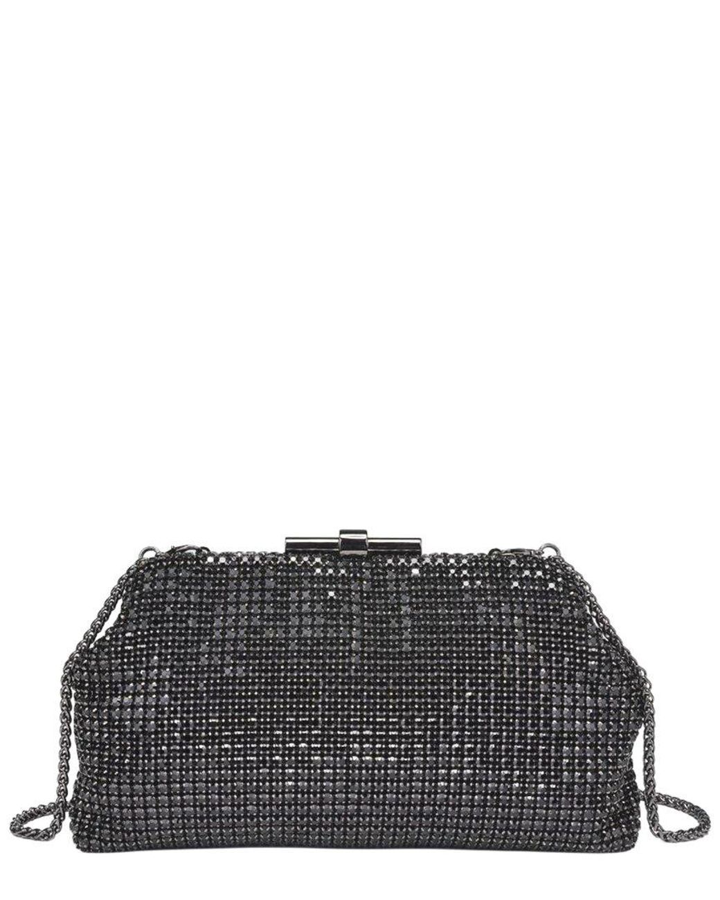 Urban Expressions Black Delfina Evening Clutch
