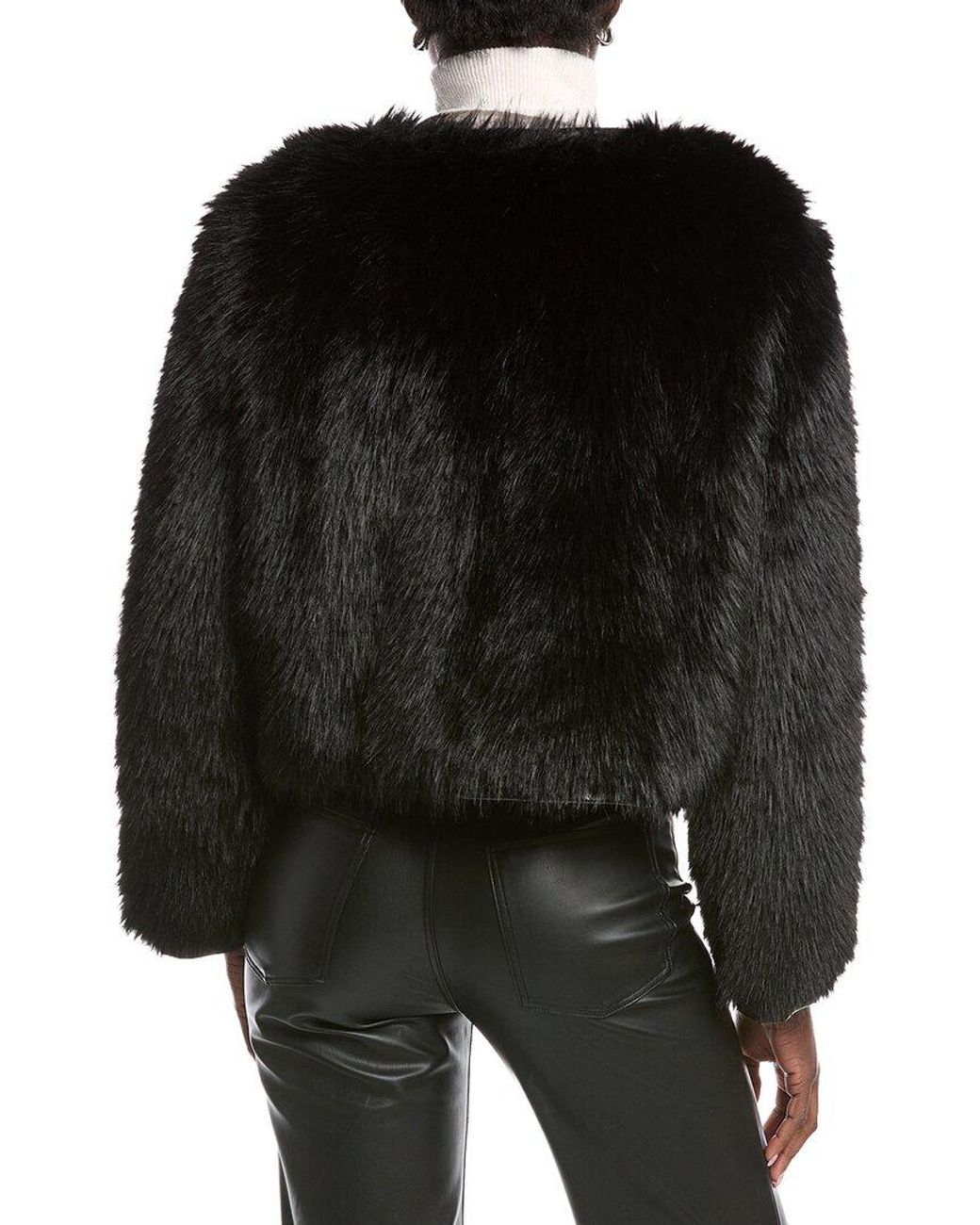 Kenneth Cole Black Contrast Jacket