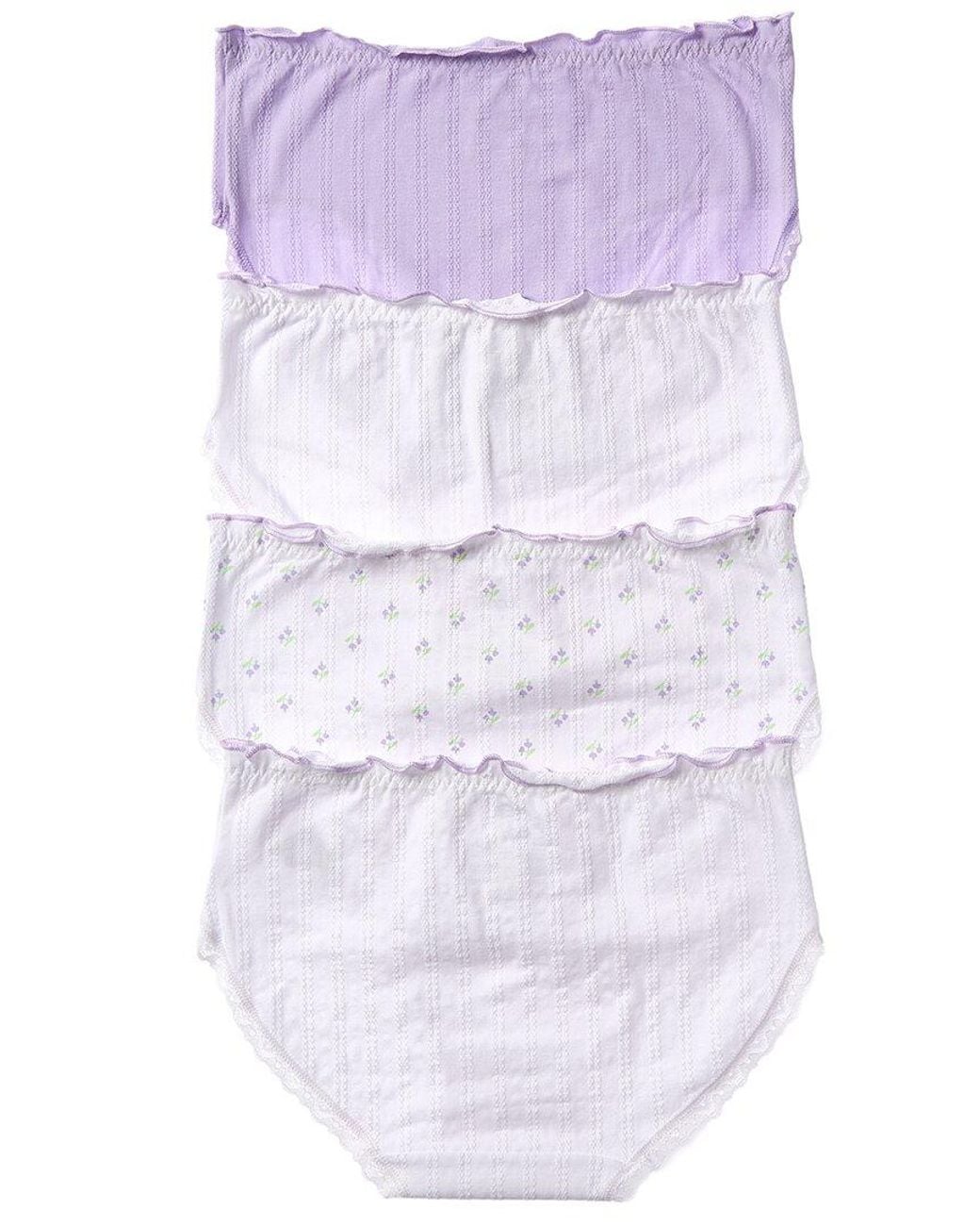 Sugar Purple 4Pk Hipster Underwear